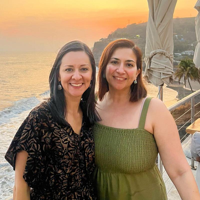 Natalia Romero Mora and María José Rodríguez Escobar